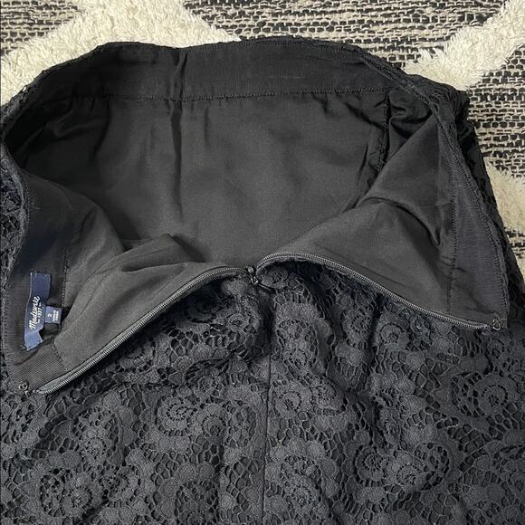 Madewell Black Lace Mini Skirt size 2 - Picture 4 of 4